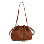 Sac Bandoulière Suédine Nomade